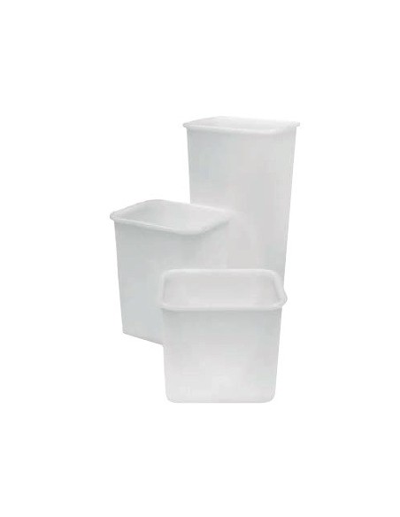 RECIPIENTES DE POLIPROPILENO COLO BLANCO Y SIN TAPA