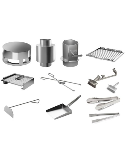 ACCESORIOS Y RECAMBIOS PARA HORNO BRASA DE CARBON GRILL
