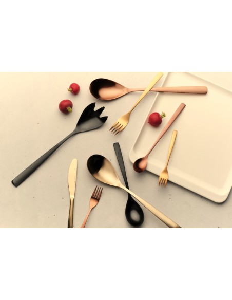CUBERTERIA COMAS - BCN SATIN COPPER INOX 18/0, SIN NIQUEL