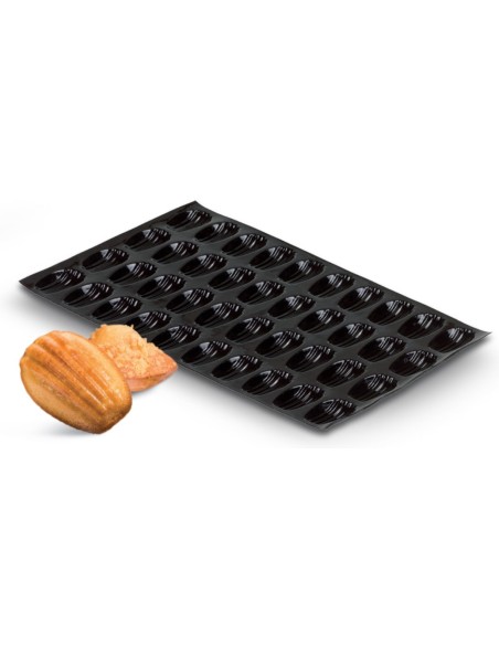 FLEXIPAN - MOLDE / PLACA DE SILICONA CON FIBRA DE VIDRIO PARA MADALENAS FP-02511