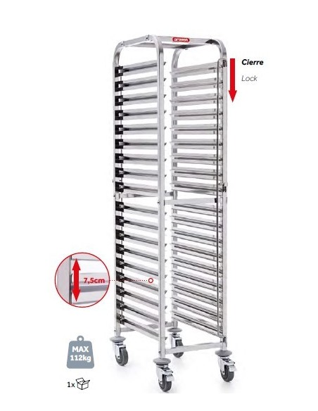 CARRO PARA CUBETAS GN