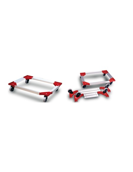 BASE RODANTE - CARRITO PARA CUBETAS ALTA CALIDAD