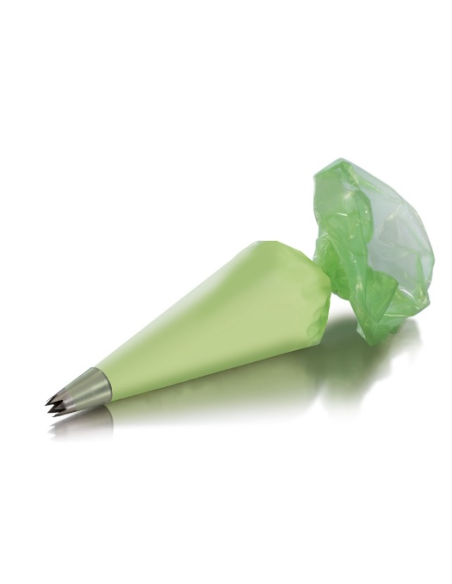 MANGA DESECHABLE VERDE REFORZADA ECONOMICA