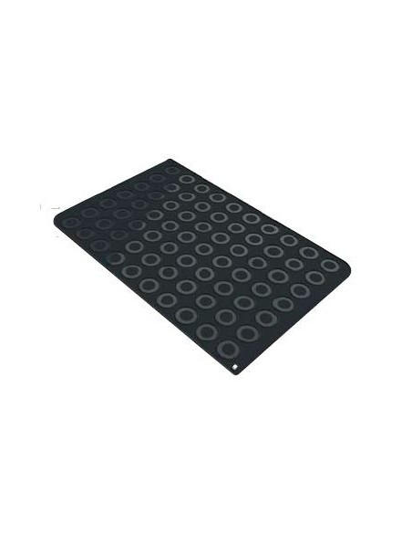 PLACA DE MOLDE EN SILICONA  PARA MARCAR FORMA MACARONS