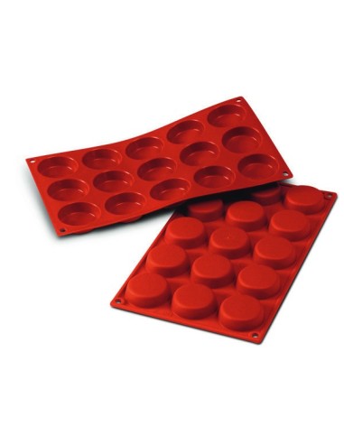 PLACAS DE MOLDES EN  SILICONA FLAN MINI