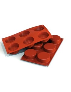 PLACAS DE MOLDES EN  SILICONA CILINDRO