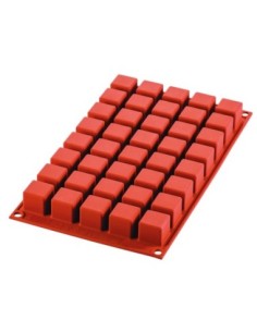 PLACAS DE MOLDES EN  SILICONA CUBO MINI