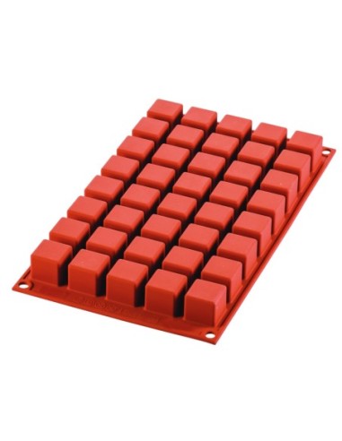 PLACAS DE MOLDES EN  SILICONA CUBO MINI