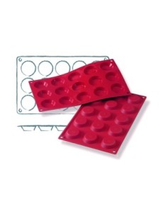 PLACAS DE MOLDES EN SILICONA TARTALETA MINI