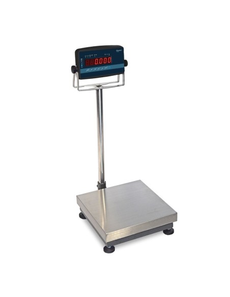 BASCULA MONOCELULA COMPLETA SOFT CON PLATAFORMA, COLUMNA Y INDICADOR. 