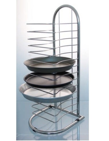 SOPORTE PARA MOLDES DE PIZZA Y PASTELERIA 