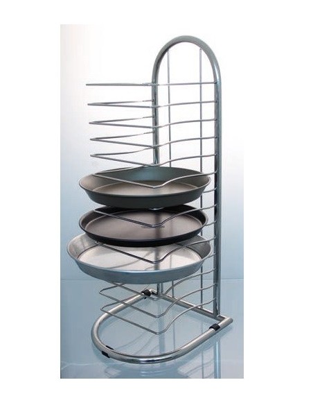 SOPORTE PARA MOLDES DE PIZZA Y PASTELERIA 