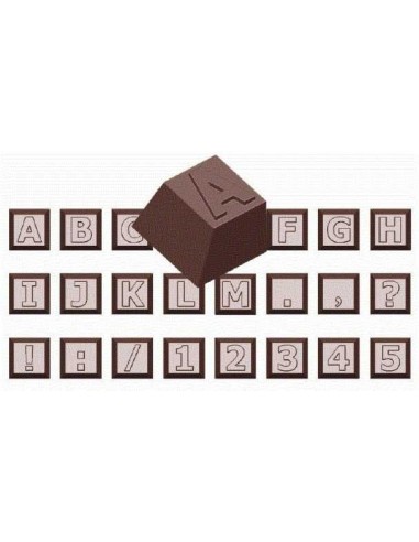 MOLDE  BOMBONES CHOCOLATE WORLD REF. 421628