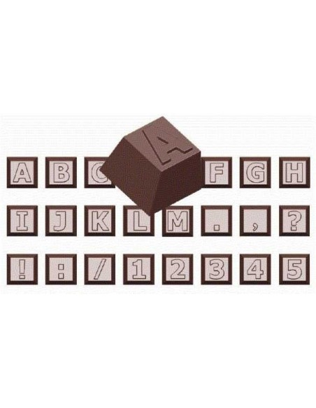 MOLDE  BOMBONES CHOCOLATE WORLD REF. 421628