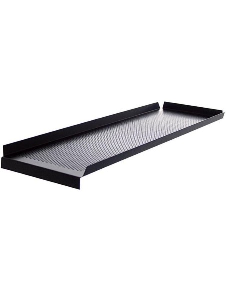 PORTA BOCADILLOS BANDEJA PLANA ALUMINIO PERFORADO LATERAL INVERTIDO