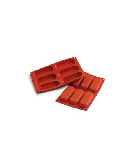 PLACAS DE MOLDES EN  SILICONA TARTALETA MADALENA OVALADA VALENCIANA - AGUJAS - MELINDROS