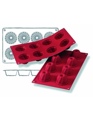 PLACAS DE MOLDES EN SILICONA SAVARIN - KUGELHOF