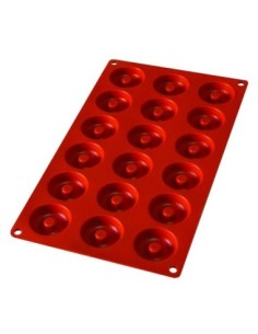 PLACAS DE MOLDES EN  SILICONA MINI SAVARIN