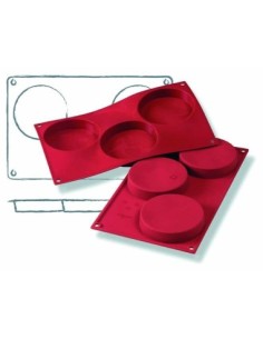 PLACAS DE MOLDES EN  SILICONA BIZCOCHO