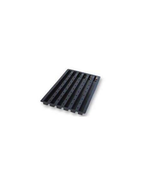 PLACAS DE MOLDES EN  SILICONA  PROFESIONAL TRONCO RECTANGULAR PEQUEÑO