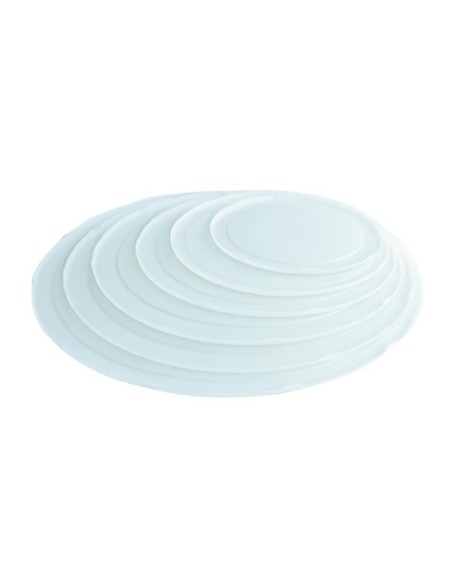 CALDERO - BOL - BOWL  FONDO PLANO PLASTICO LADOS BOMBEADOS TAPA DE PLASTICO