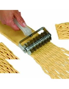 RODILLO HACER ROMBOS EN LA MASA INOXIDABLE