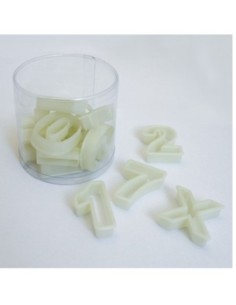 CORTAPASTAS PASTELERIA NYLON - NUMEROS LISOS