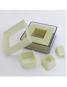 CORTAPASTAS PASTELERIA NYLON - CUADRADO LISO