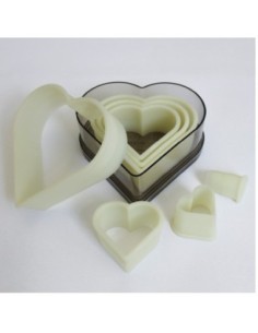 CORTAPASTAS PASTELERIA NYLON - CORAZON LISO