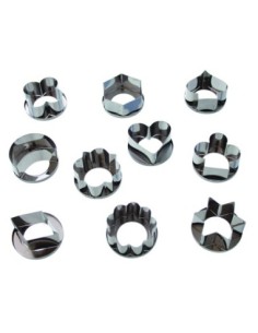 CORTAPASTAS PASTELERIA FIGURAS VARIADAS SCHNEIDER LISAS