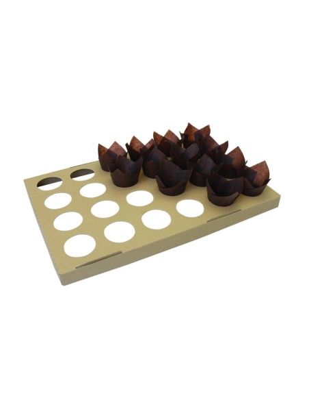 CAPSULAS PARA TULIPAS PLACA DE CARTON