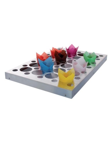 CAPSULAS PARA TULIPAS PLACA DE ALUNINIO