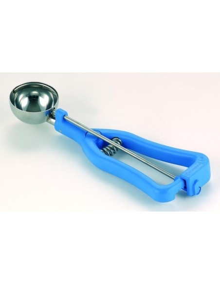 RACIONADOR HELADO CON MUELLE ESPIRAL MANGO AZUL