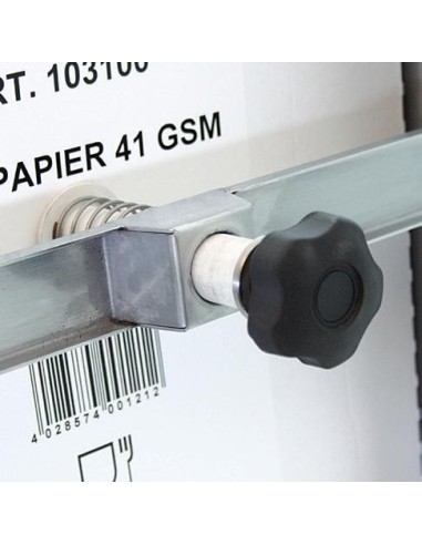 CARRETILLA PARA PAQUETES DE PAPEL SILICONADO
