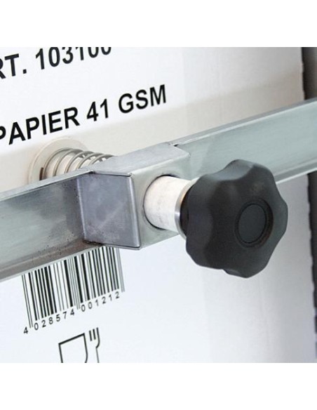 CARRETILLA PARA PAQUETES DE PAPEL SILICONADO