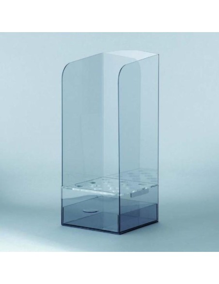 PORTA CONOS DE HELADO MODELO - SILO - EN PLASTICO TRANSPARENTE