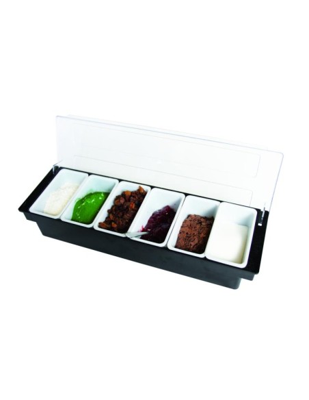 RECIPIENTE CON TAPA PARA VARIOS INGREDIENTES