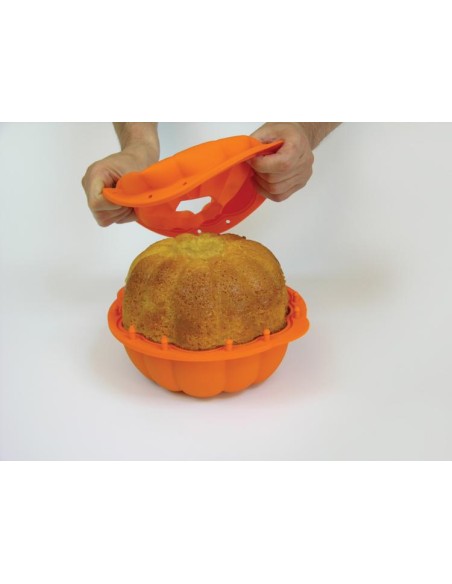 MOLDE TARTA EN SILICONA CALABAZA