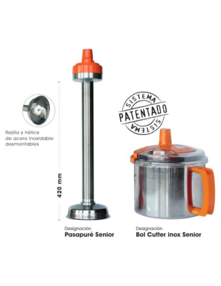 ACCESORIOS Y PIEZAS DESMONTABLES PARA BATIDORES SENIOR