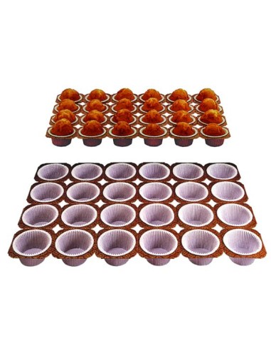 CAPSULAS PARA  MUFFINS EN PLACAS