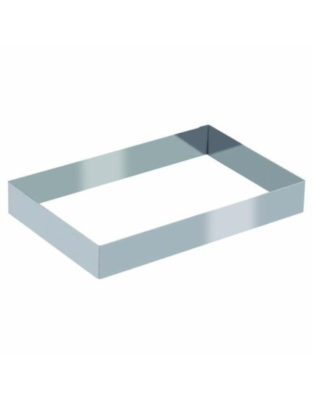 AROS FORMA RECTANGULAR INOX.