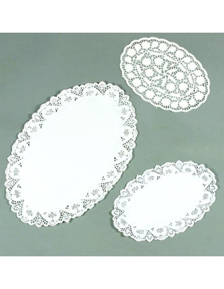 BLONDAS DE PAPEL OVALADAS