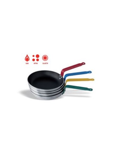 SARTEN ANTIADHERENTE HERCULES MANGO COLORES 