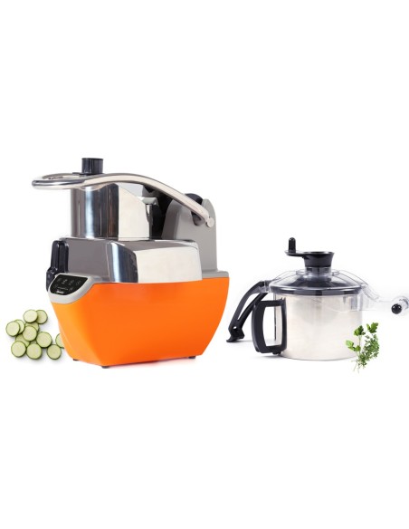 COMBINADO CORTA HORTALIZAS Y CUTTER DE MESA ELECTRICO