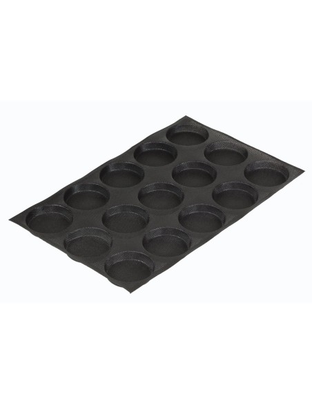 FLEXIPAN AIR - SILFORM - MOLDE / PLACA DE SILICONA CON FIBRA DE VIDRIO PARA HAMBURGUESA / NEW YORK ROLL / MINI QUICHES / PIZZA /