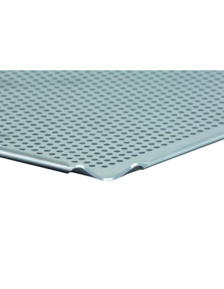 BANDEJA CONICA PERFORADA ALUMINIO 1,5MM ESQUINAS ABIERTAS