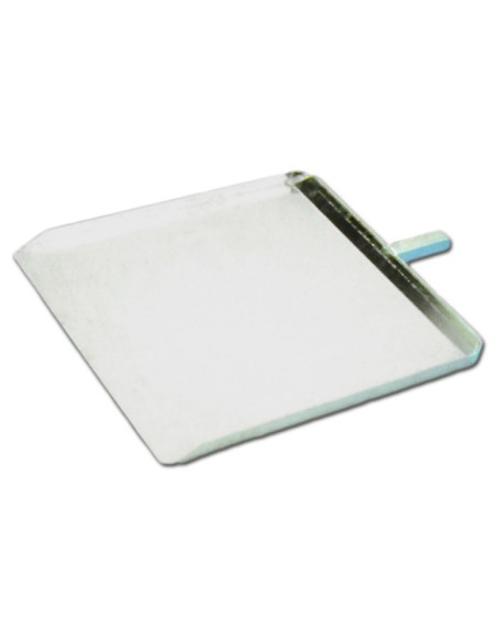 PALA DE HORNEAR DE ALUMINIO CON BORDES 60 X 58 CM