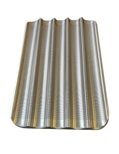 BANDEJA CON MARCO  PERFORADA ACANALADA CON MESETA