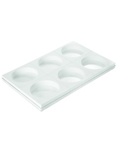 MOLDE 6 CAVIDADES TARTA