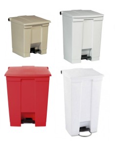 PAPELERA RUBBERMAID CON PEDAL METALICO